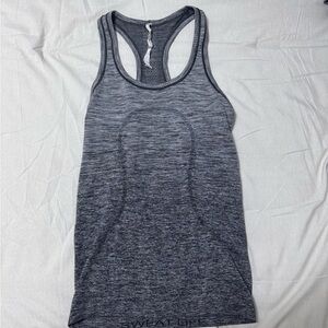 Lululemon Athletica Grey Racerback Tank Top